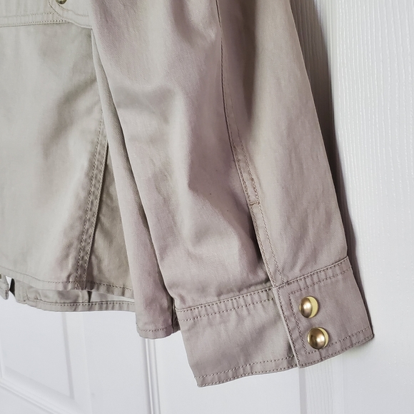 J.Crew Resin-coated Twill Field Jacket, Size S, XL - Picture 6 of 8